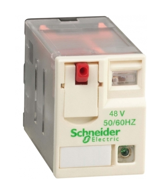 РЕЛЕ 2 CO СВЕТОДИОД 230В ПЕРЕМ ТОКА - Schneider-Shop.kz